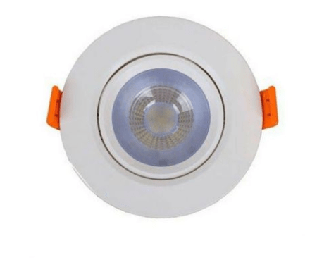 Spot Embutido Easy Led Com Driver 3w 3000k Bivolt Branco