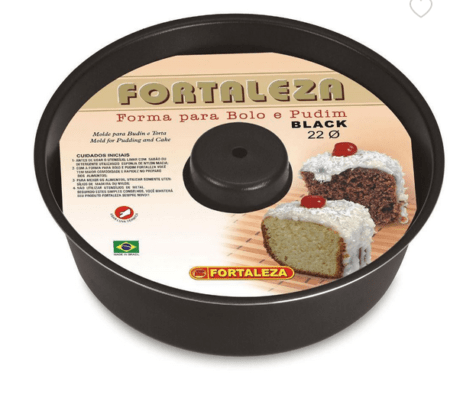 Forma 22 Bolo E Pudim Black
