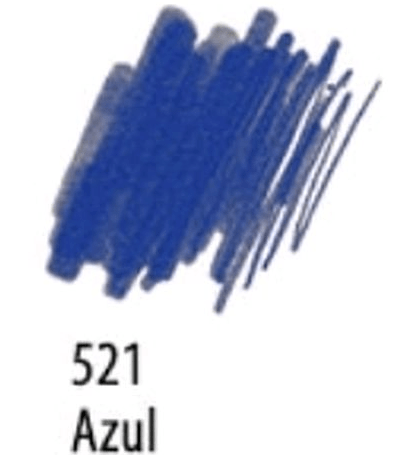 Marcador Permanente Ponta Dupla - Azul - Acrilex