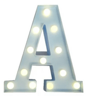 Letras Led 22 Cm - Modelos Diversos