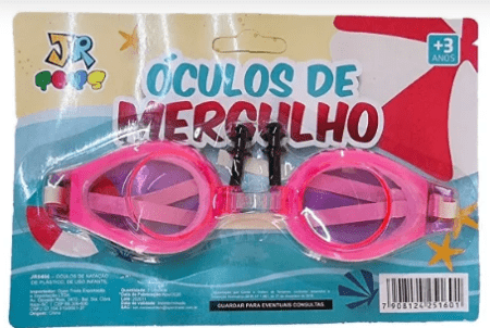 óculos De Natação Infantil - Rosa